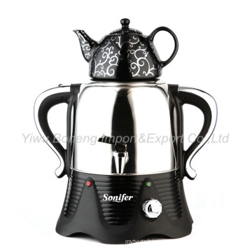 Sf-1901A (black) Turkish Samovar, Electric Kettle, Tea Samovar